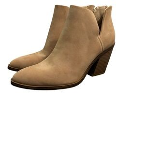 Elegant Tan Ankle Booties